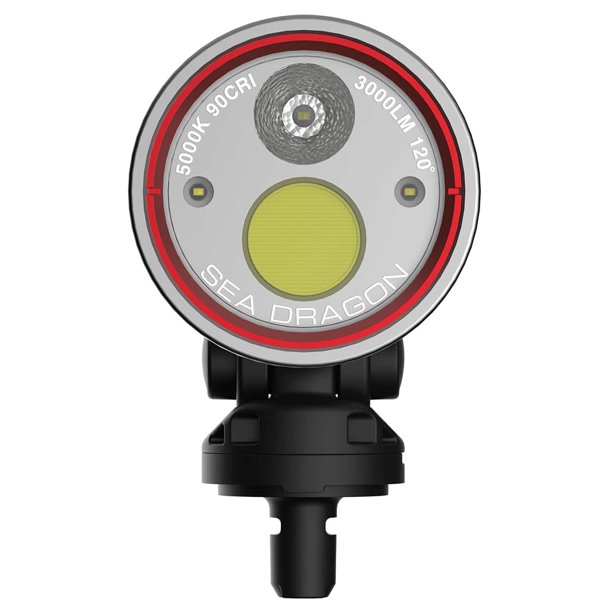 SeaLife Sea Dragon 3000SF Dual Beam Video Light Head Front