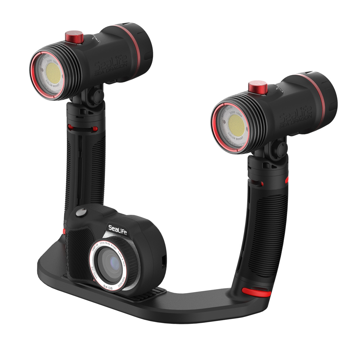 SeaLife Sea Dragon 6000 Colour Boost Duo Video/Photo Light Set With Micro 3.0 Camera